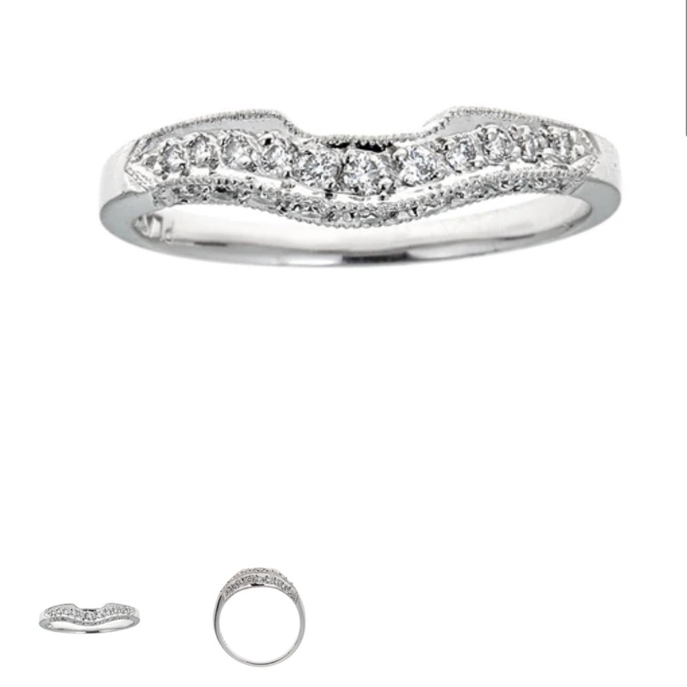 Tacori Platinum & Diamond Wedding Band